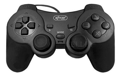 Controle Joystick Gamer Analógico Pc Computador Com Fio Usb