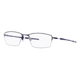 Óculos De Grau Oakley Lizard Midnight Titanium Ox5113 04-56