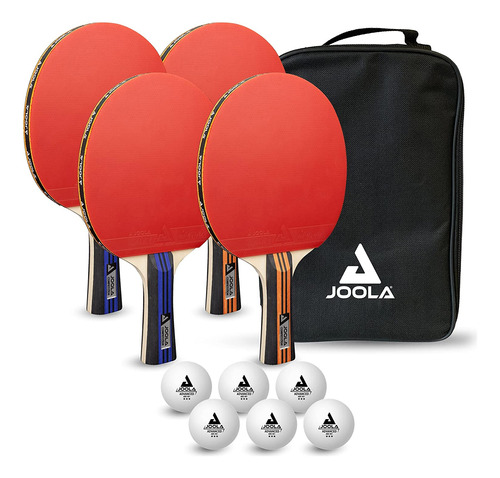 Set Avanzado De Paletas De Tenis De Mesa. Incluye 4 Pal...