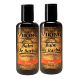 Kit 2 Balm Barba - Terra - 140 Ml - Viking - Alta Hidratação