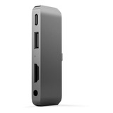 Hub Satechi Usb-c Hdmi 4k, Usb 3.0 & Jack 3.5mm iPad Pro