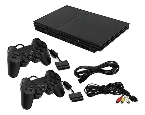 Sony Playstation 2 Slim Standard Color Charcoal Black