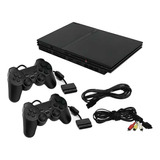 Sony Playstation 2 Slim Standard Color Charcoal Black