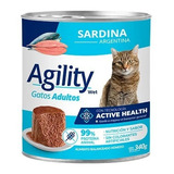 Agility Cats Sabor Sardina X 340 Grs.