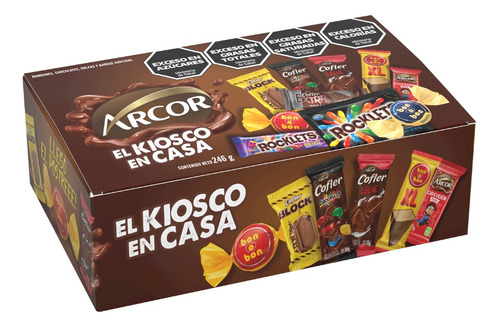 Chocolates Surtidos Arcor El Kiosko En Casa X 24 Unidades