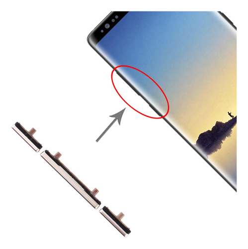 Boton Encendido Externo Compatible Samsung Note 8 / N950
