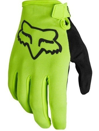 Guantes Fox Ranger Amarillo Fluor Mtb Bicicleta 