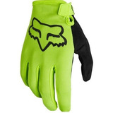 Guantes Fox Ranger Amarillo Fluor Mtb Bicicleta 