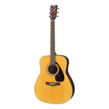 Guitarra Acústica Yamaha F370 Para Diestros Natural Brillante