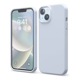 Funda Para iPhone 14 - Celeste De Silicona