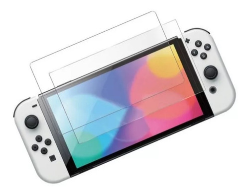 Vidrio Protector De Pantalla Para Switch Oled X 2 Unds