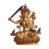 Escultura Buda Sabiduría Decoración Hogar