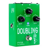 Pedal De Efctos Vocal Octava + Reverb Flamma Fv02 Doubling C