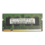 Memoria Sodimm Ddr2 1x1gb Pc6400 Samsung M470t2864qz3 Laptop