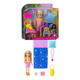 Muñeca Barbie Chelsea Dia De Campamento Mattel Df77