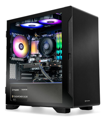 Computadora Thermaltake Graphite 360 Gaming Pc Negro