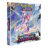 Album Pokémon Para Cards Tipo Fichário - Estrelas Radiantes