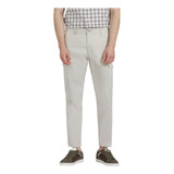 Pantalón Cargo Hombre Chino Tapered Slim Fit Beige Dockers