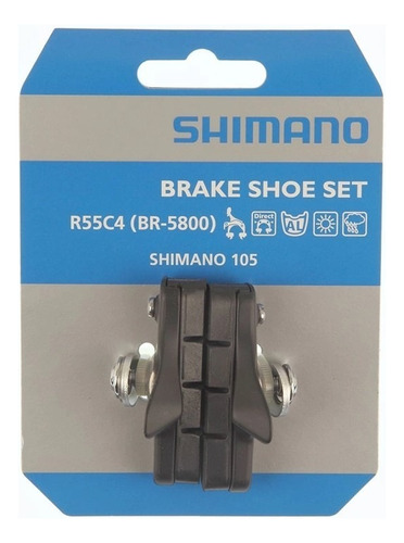 Zapatas De Freno Shimano 105, Ultegra Br-5800 R55c4 Par