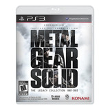 Metal Gear Solid: The Legacy Collection  Metal Gear Solid Standard Edition Konami Ps3 Físico