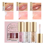 Set De 3 Lip Gloss Brillo De Labios Glitter Dragon Ranee