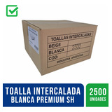 Toalla De Papel Intercalada Blanca Premium Excelente 20x24cm