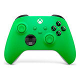Controle Sem Fio Xbox Series S X One Pc Velocity Green Verde