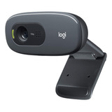 Webcam Logitech C270 Hd 720p Widescreen Para Desktop Ou Lapt