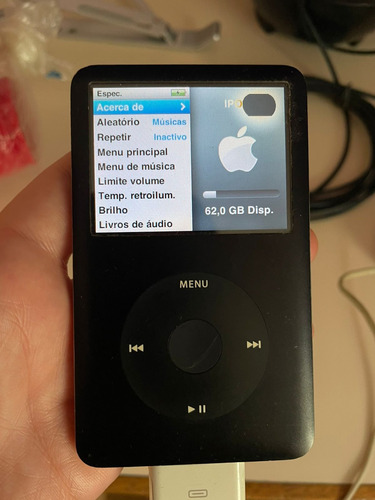 Apple iPod Vídeo Classic 80gb  (funcionando)