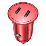 Adaptador De Cargador De Coche De 40 W, Carga Rápida Del Car