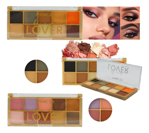 Paleta De Sombras Para Ojos Be My Lover Pink 21