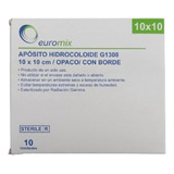 Apósito Hidrocoloide Grueso T/cgf 10x10 Euromix Caja De 10 U