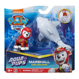 Muñecos Marshall Y Dolphin Paw Patrol Aqua Pups 3