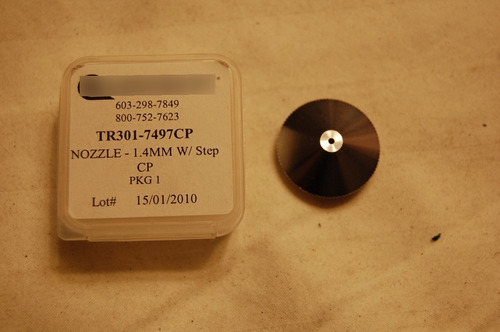 Centricut Cutting Nozzle Tr301-7497cp 1.4mm W/step Ddc