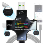 Usb Tester Mini Com Multímetro Digital Otg Voltímetro Usb