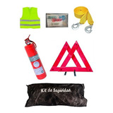 Kit Reglamentario Auto Vtv 6 En 1 Matafuego Chaleco Linga