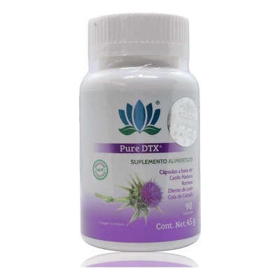 Cardo Mariano Romero Diente De León 90 Caps Dtx Pure Health | Envío gratis