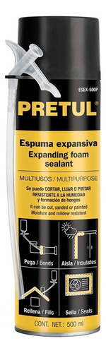 Espuma Expansiva 500 Ml Pretul 27008