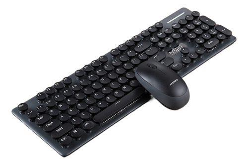 Juego De Teclado Y Ratón Inalámbricos, Teclado Usb De 104 Te