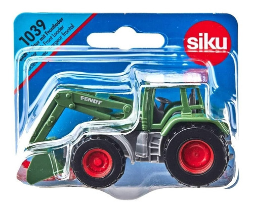Tractor Fendt Con Cargador Frontal- Siku Super 10 