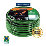 Mangueira Pvc 4 Camadas 15m C/engate E Esguicho Tramontina