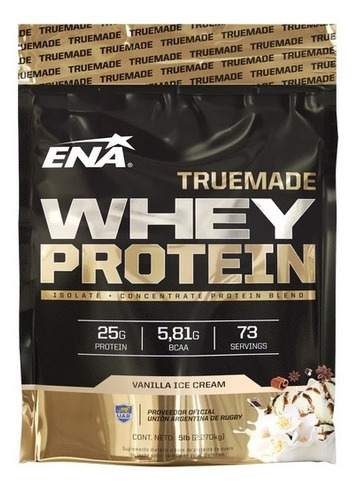 Proteína En Polvo Whey Protein Ena True Made 5 Lb Sabor Vainilla