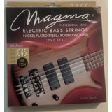 Cuerdas De Bajo Magma Nickel Profesional Series .045/.105