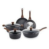 Set De Cocina , 8 Piezas, Antiadherente, Inducción.