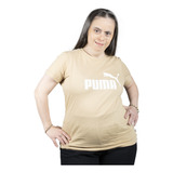 Remera Puma Essential Logo Sportstyle Mujer Moda Arena