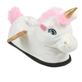 Pantuflas Blanca Unicornio Liviana Niña Niño Gummi Pp Pink/t