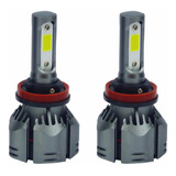 Kit 2 Ampolletas Led H-11, 12.000lm, 12-24v, Con Ventilador