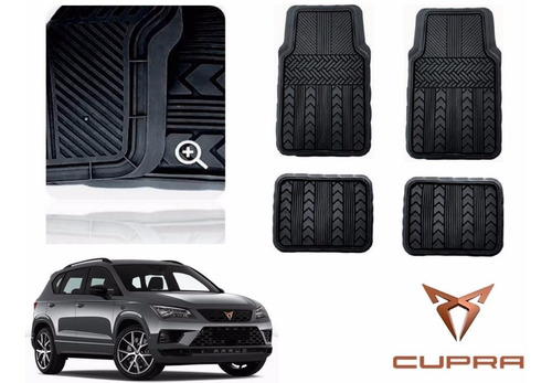 Kit Tapetes 4 Piezas Cupra Ateca 2020 A 2022  Race Track