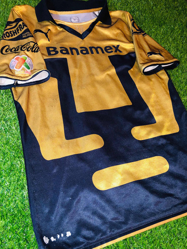 Jersey Pumas Unam Talla S Match Worn Puma Hermosa Mendoza 19