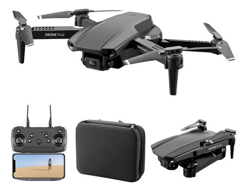 Mini Drone E99 Pro2 Professional 4k Câmera Dupla 2 Baterias
